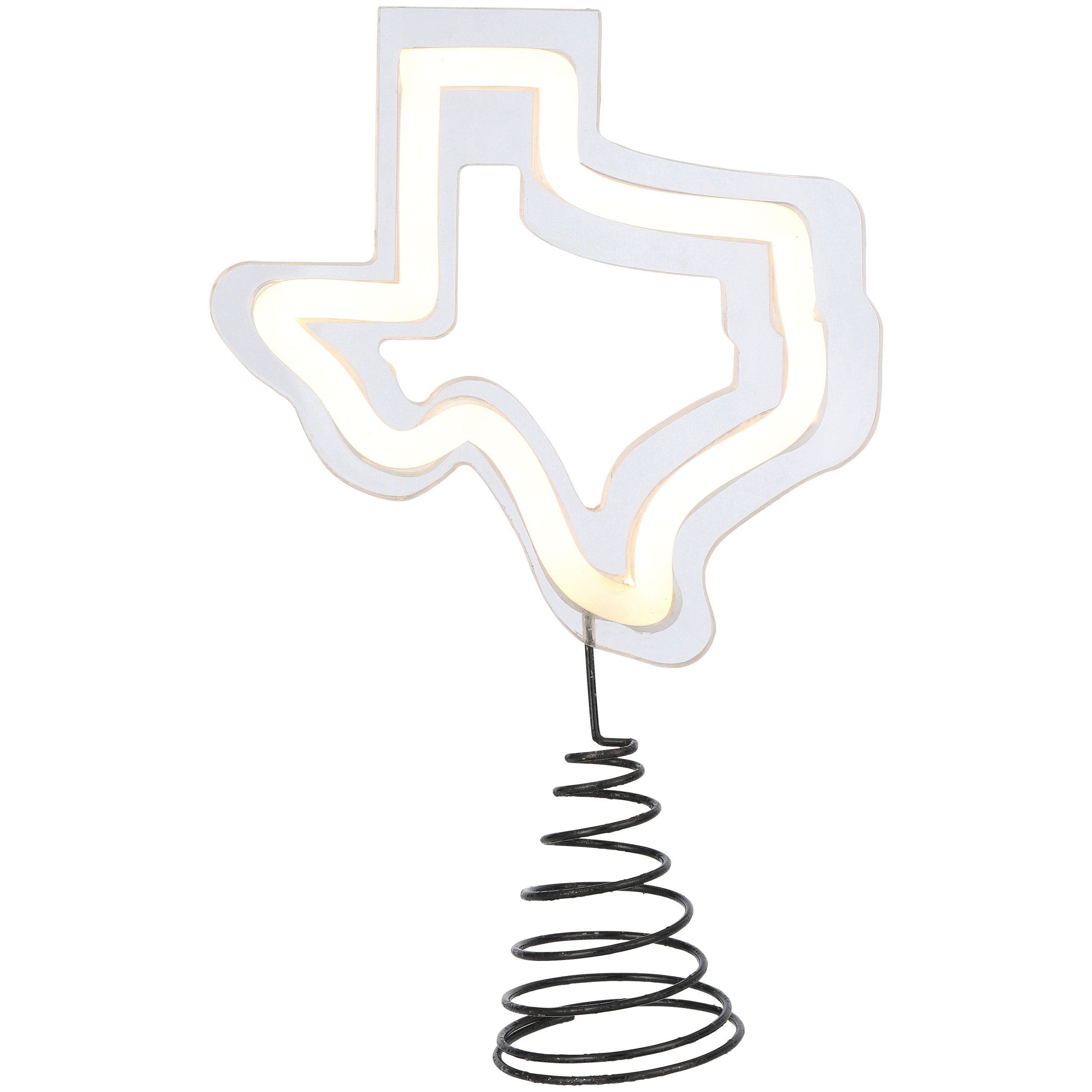 Destination Holiday Mini Texas Neon Tree Topper Shop Seasonal decor