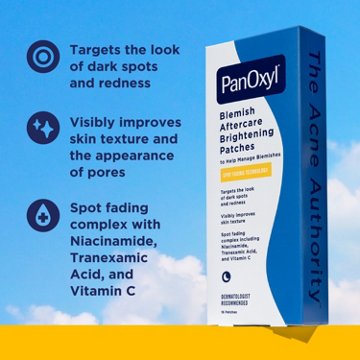 PanOxyl Blemish Aftercare Brightening and Spot Treament Patches, 16 ct