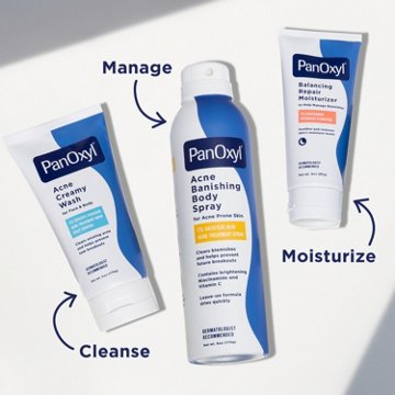 PanOxyl Acne Banishing Body Spray 2% Salicylic Acid