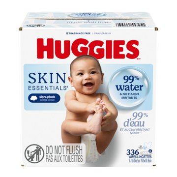 Huggies Skin Essentials Baby Wipes 6 pk