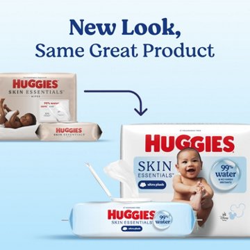 Huggies Skin Essentials Baby Wipes 6 pk