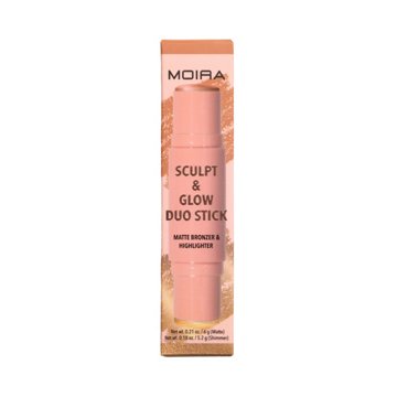 Moira  Sculpt & Glow Duo Stick - Lets Beach It Up