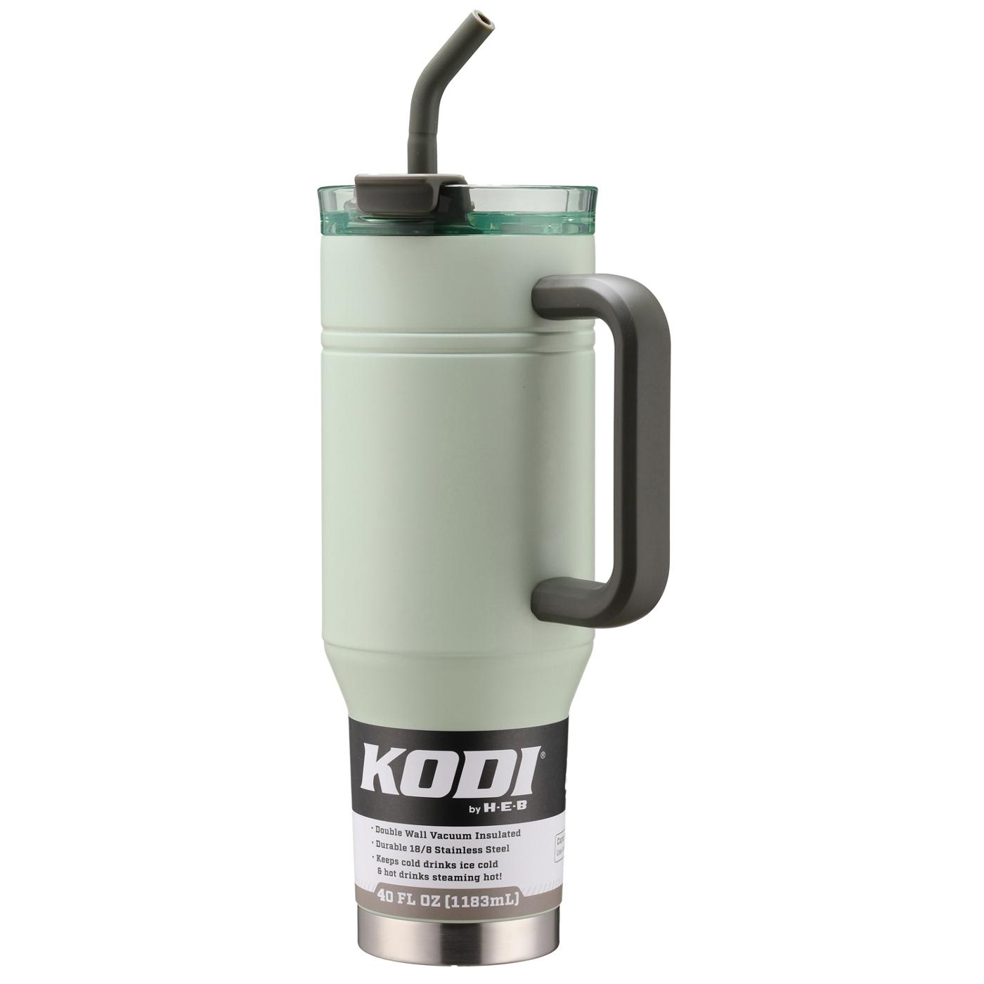 KODI by H-E-B Tumbler with Handle - Sage; image 1 of 4