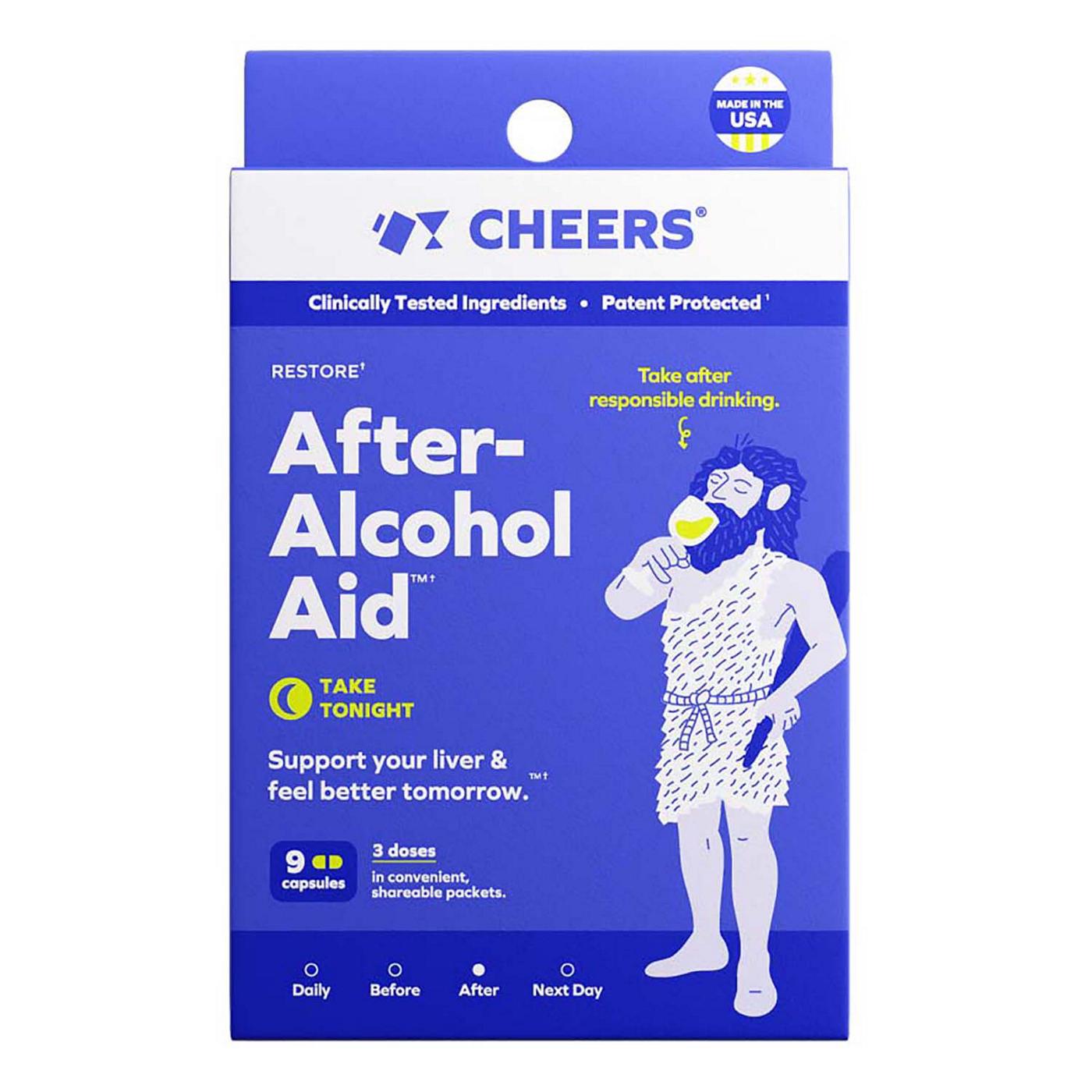 Cheers After-Alcohol Aid; image 1 of 8