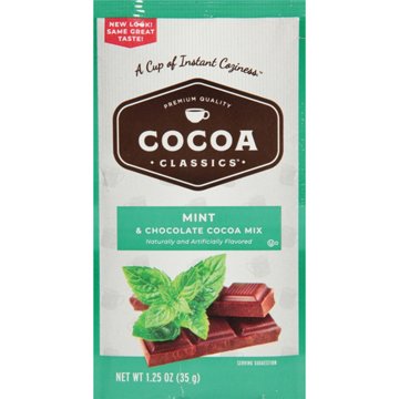 Cocoa Classics Mint & Chocolate Hot Cocoa Mix, 1.25 oz