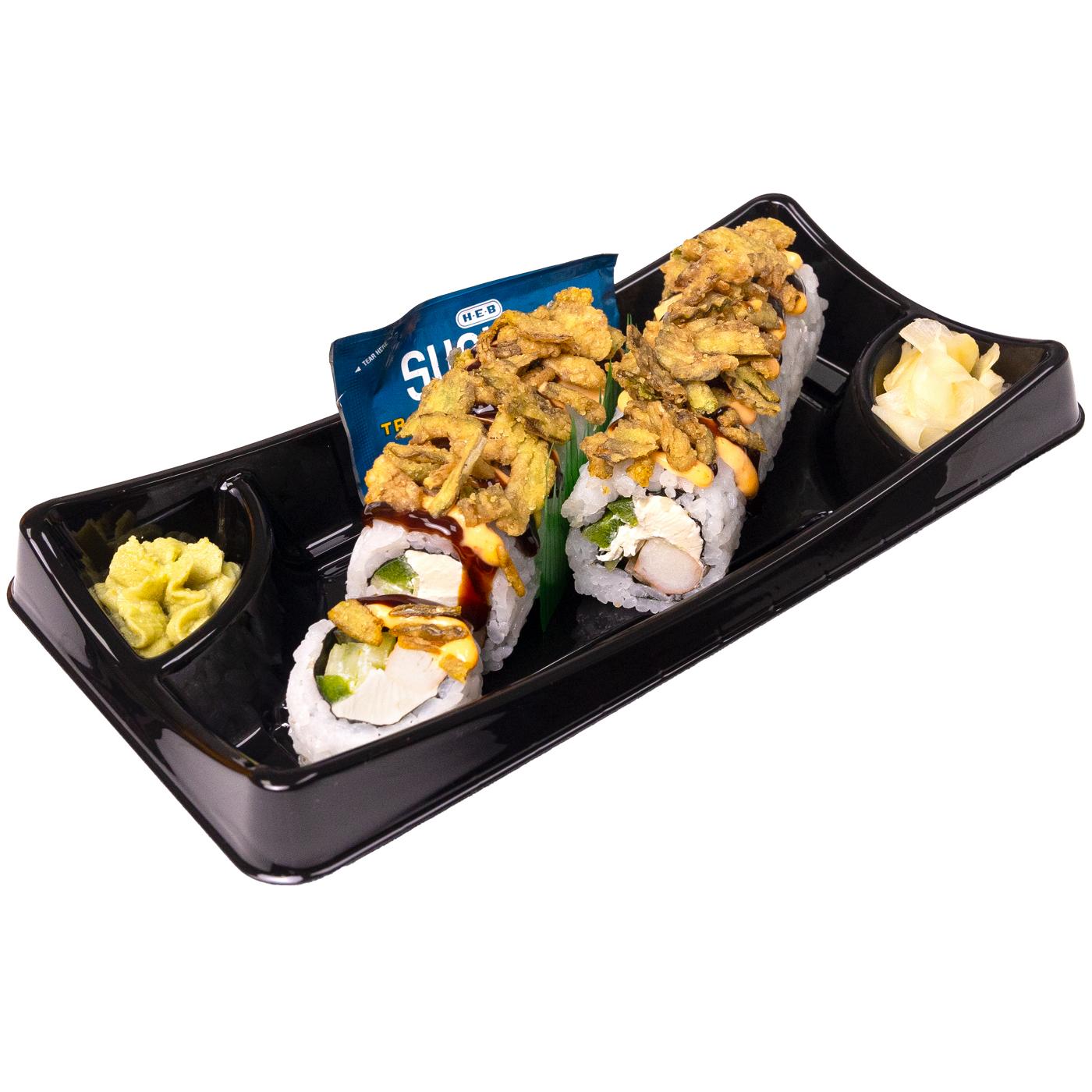 H-E-B Sushiya Jalapeño Crunch Sushi Roll; image 4 of 4
