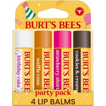Burt's Bees Moisturizing Lip Balm Pack - Party Pack Gift Set