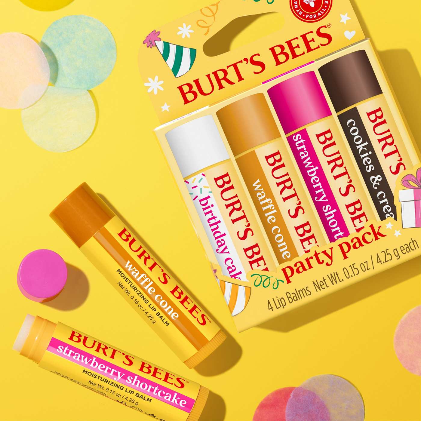 Bur'ts Bees Lip Balm Party Pack; image 2 of 5