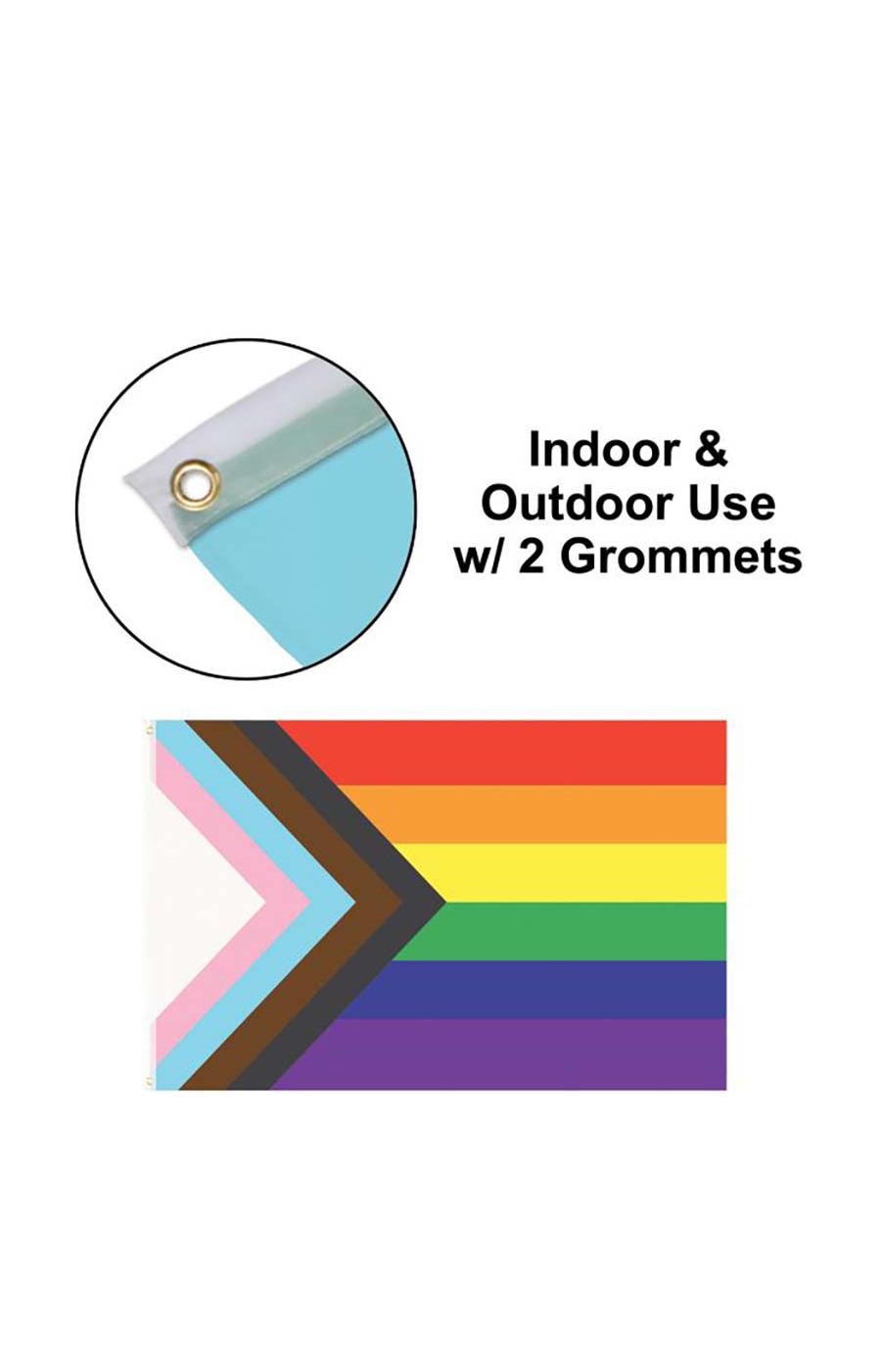 Beistle Rainbow Pride Flag; image 3 of 4