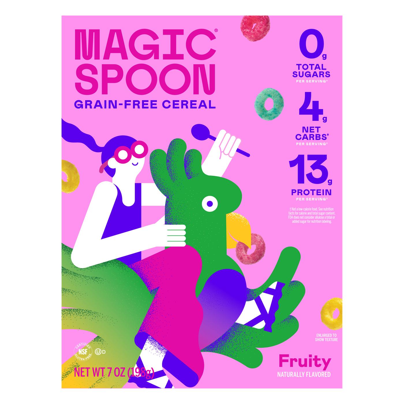 Magic Spoon Grain-Free Fruity Cereal; image 1 of 5