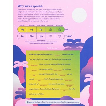 Magic Spoon Grain-Free Fruity Cereal, 7 oz