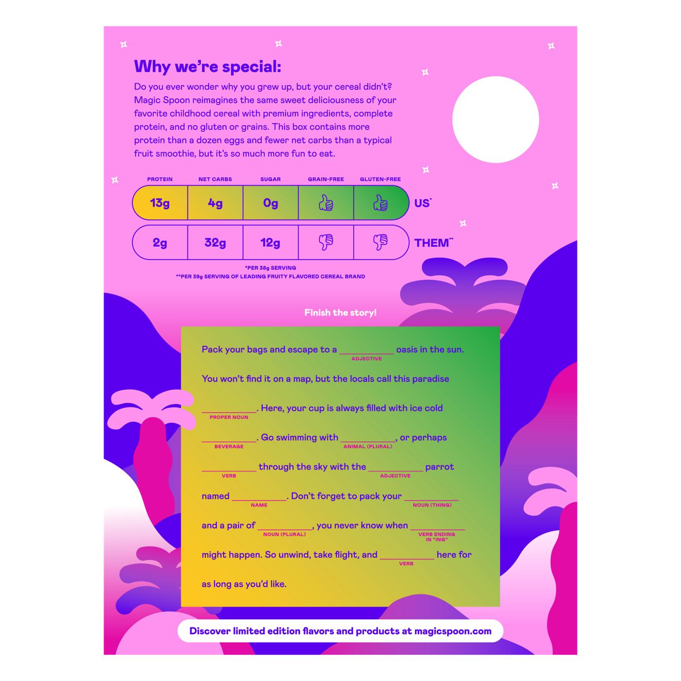 Magic Spoon Grain-Free Fruity Cereal; image 4 of 4