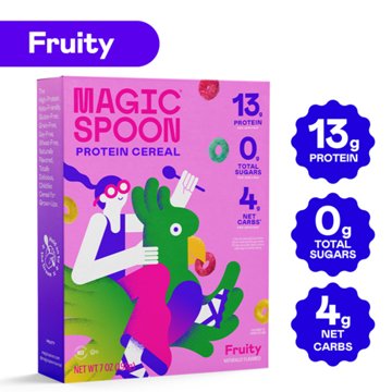 Magic Spoon Grain-Free Fruity Cereal, 7 oz