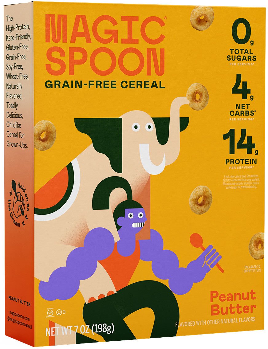 Magic Spoon Grain-Free Peanut Butter Cereal - Shop Cereal at H-E-B