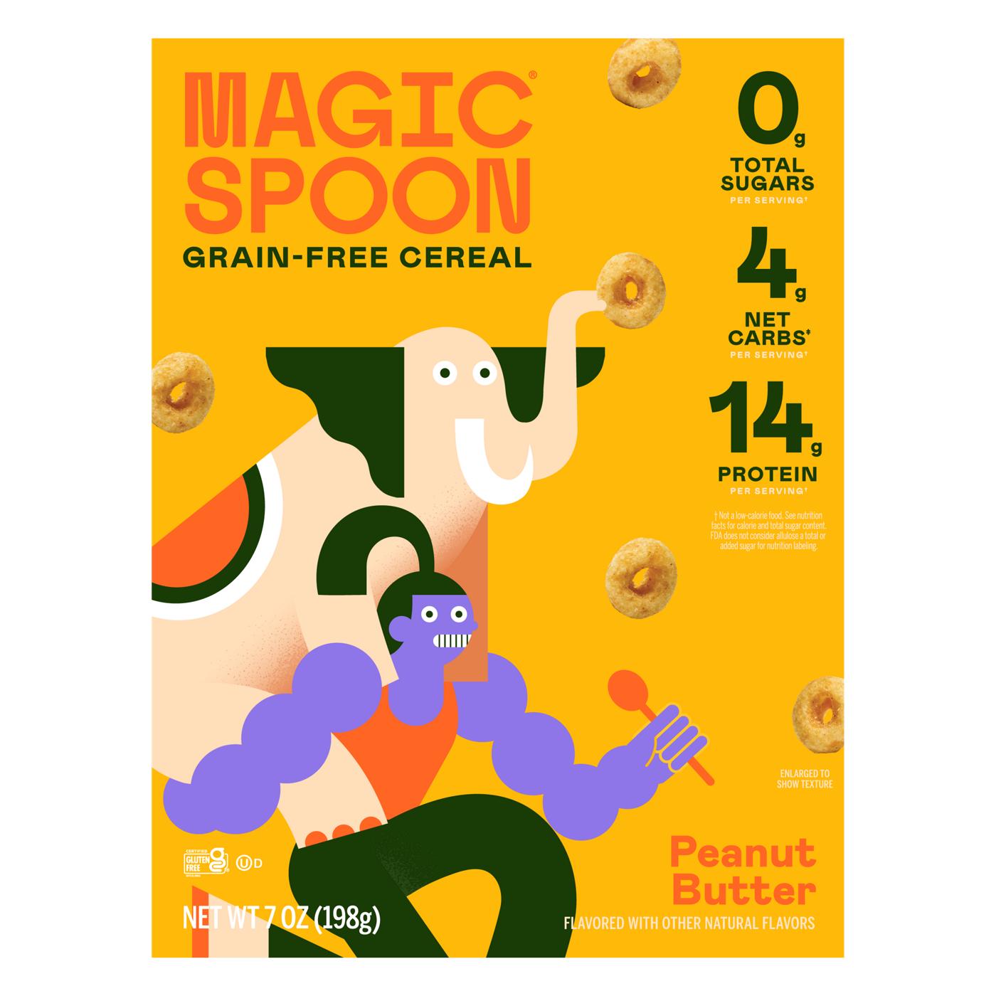 Magic Spoon Grain-Free Peanut Butter Cereal; image 1 of 6