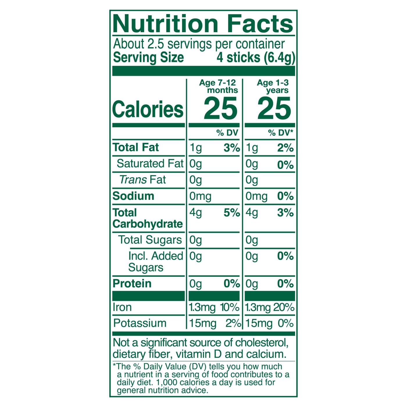 Little Bellies Organic Strawberry Pick-Me Sticks; image 6 of 8