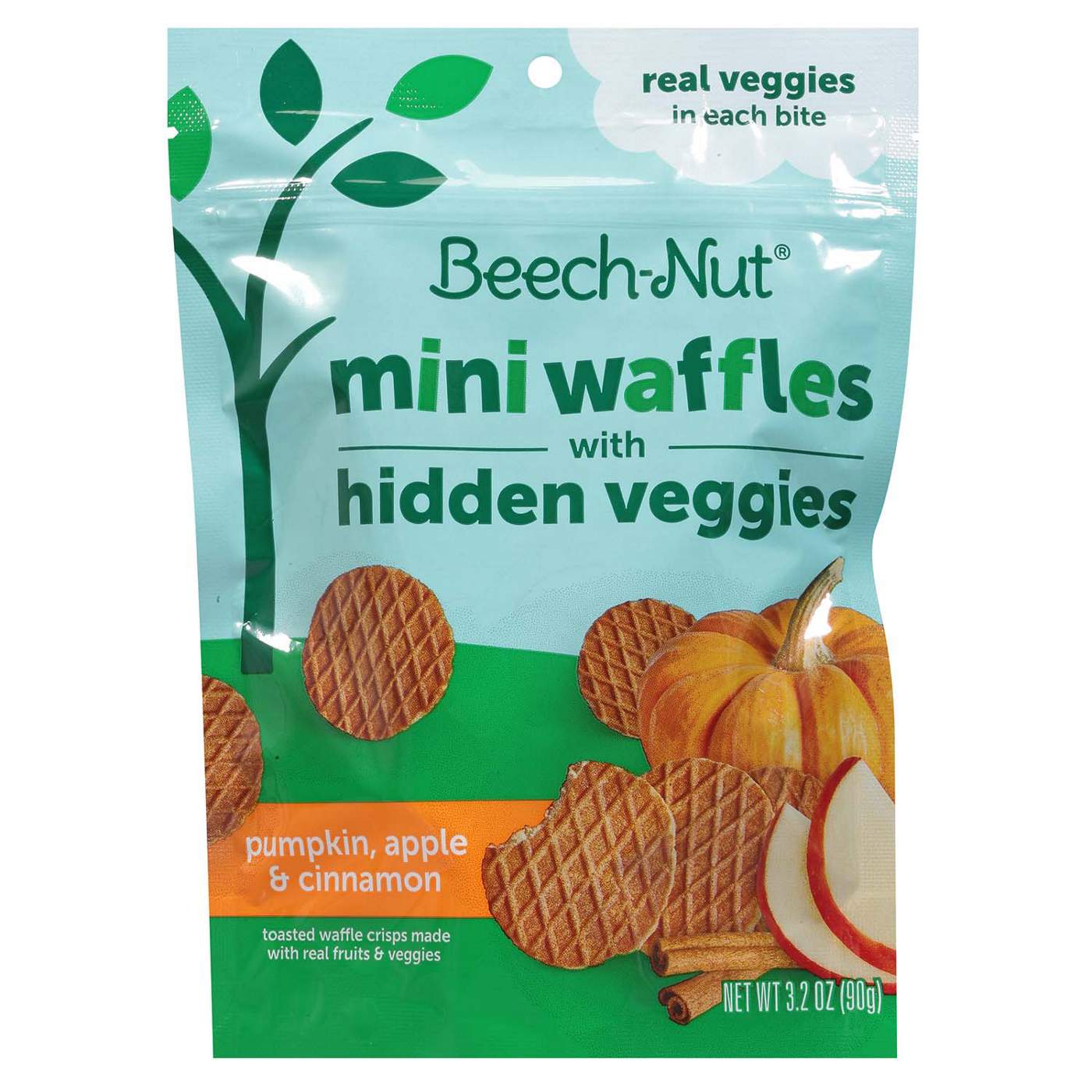 Beech-Nut Mini Waffles Crisps - Pumpkin Apple & Cinnamon; image 1 of 4