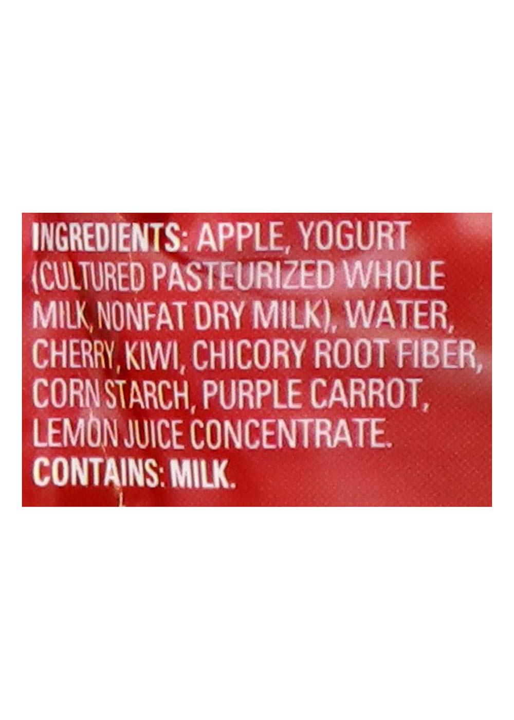 Beech-Nut Smoothie + Prebiotics Pouches - Apple, Cherry, Kiwi Carrot & Yogurt; image 3 of 4