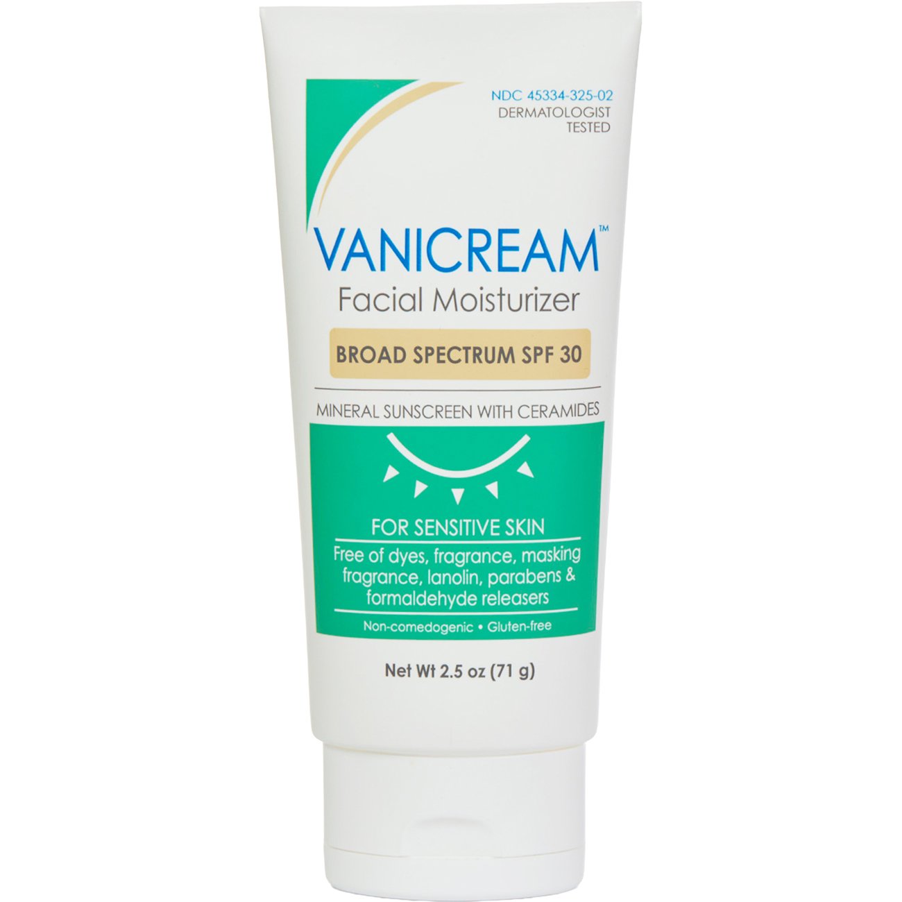 Vanicream Facial Moisturizer - SPF 30 - Shop Facial