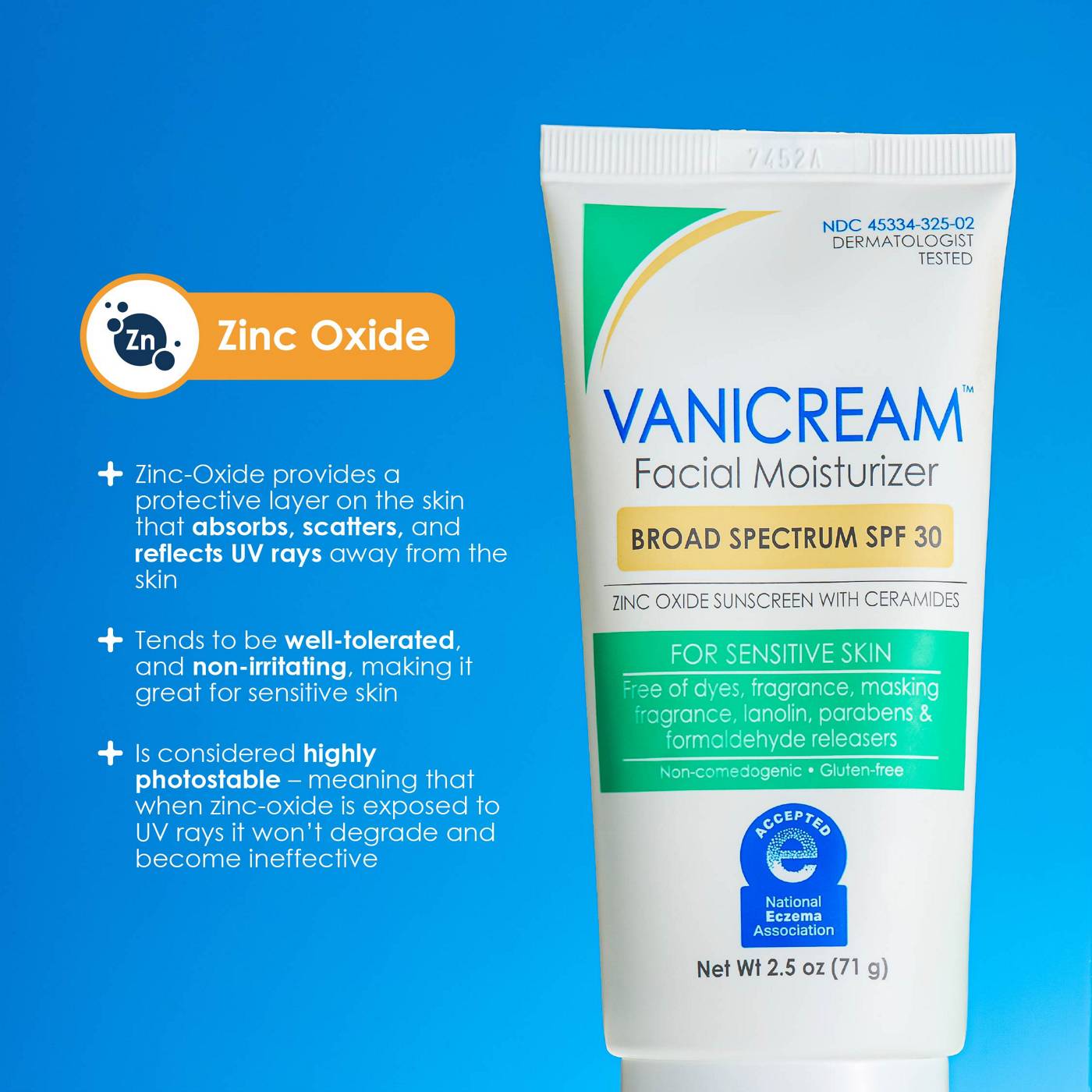 Vanicream Facial Moisturizer - SPF 30; image 6 of 10