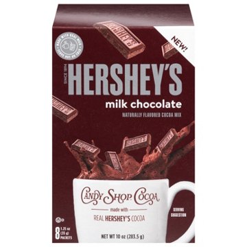 Hershey's Milk Chocolate Cocoa, 8 ct