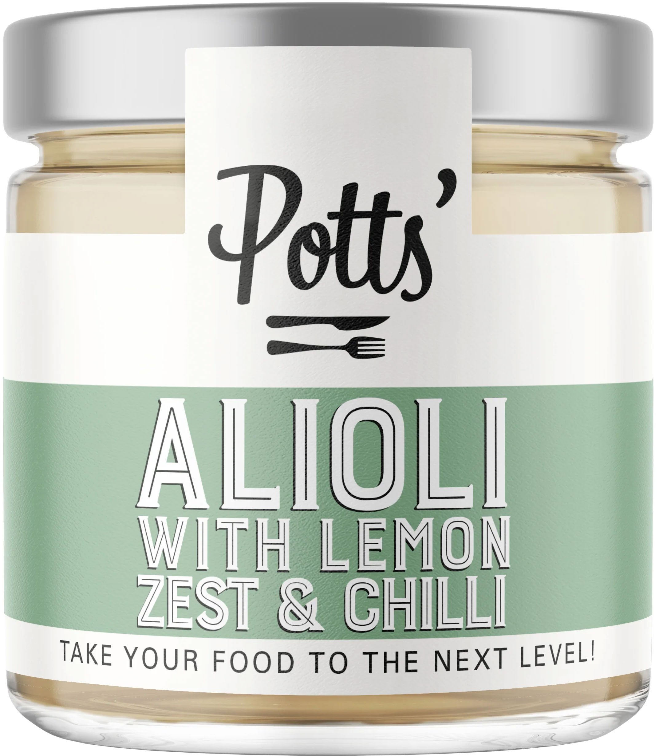 Potts' Alioli with Lemon Zest & Chili, 6.35 oz | Central Market