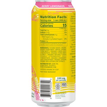 Yerba Madre Organic Yerba Mate - Berry Lemonade