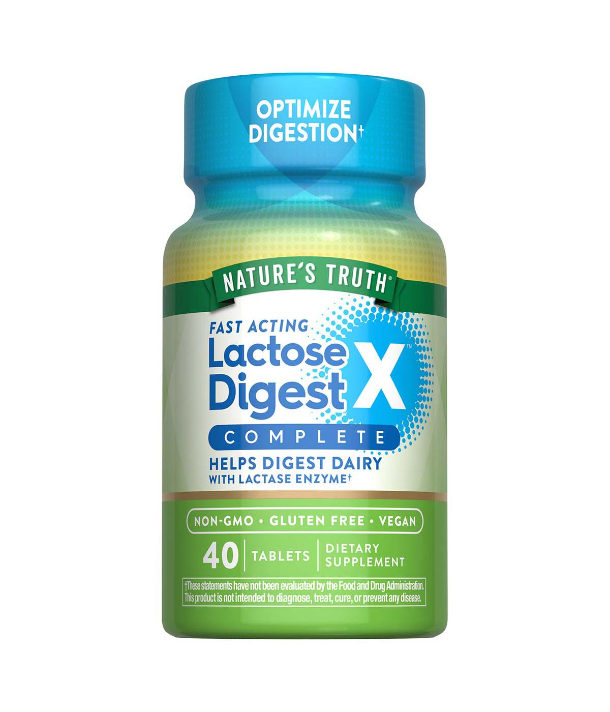 Nature's Truth Fast Acting Lactose Digest Complete Tablets; image 1 of 4