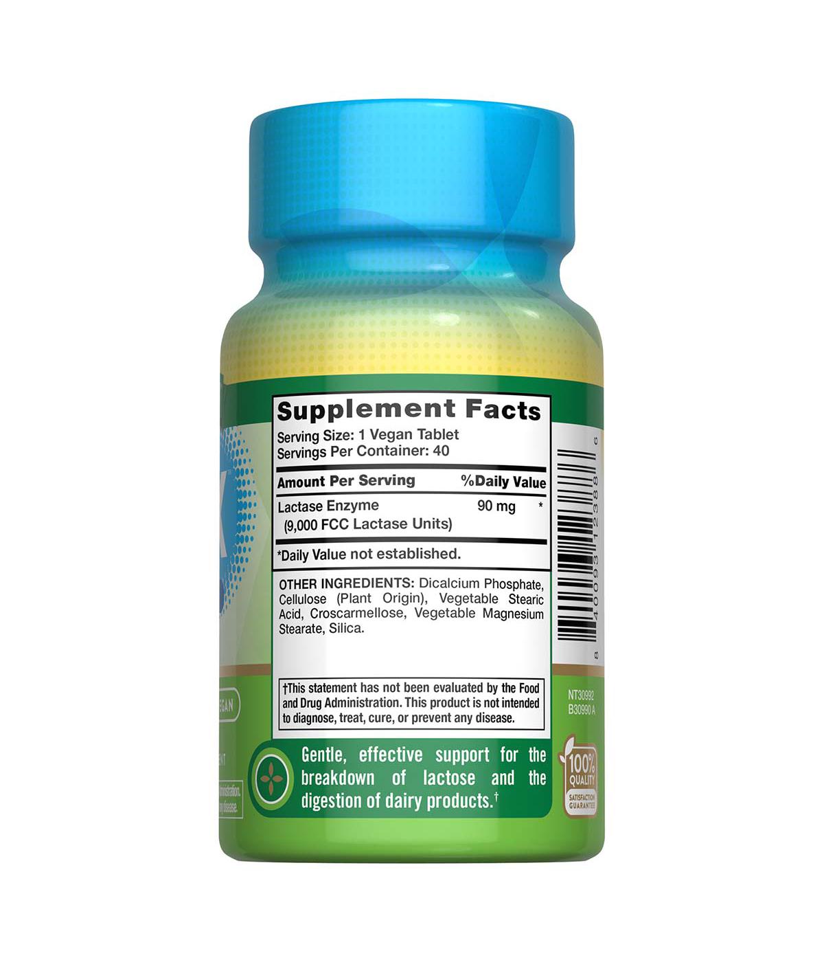 Nature's Truth Fast Acting Lactose Digest Complete Tablets; image 3 of 4