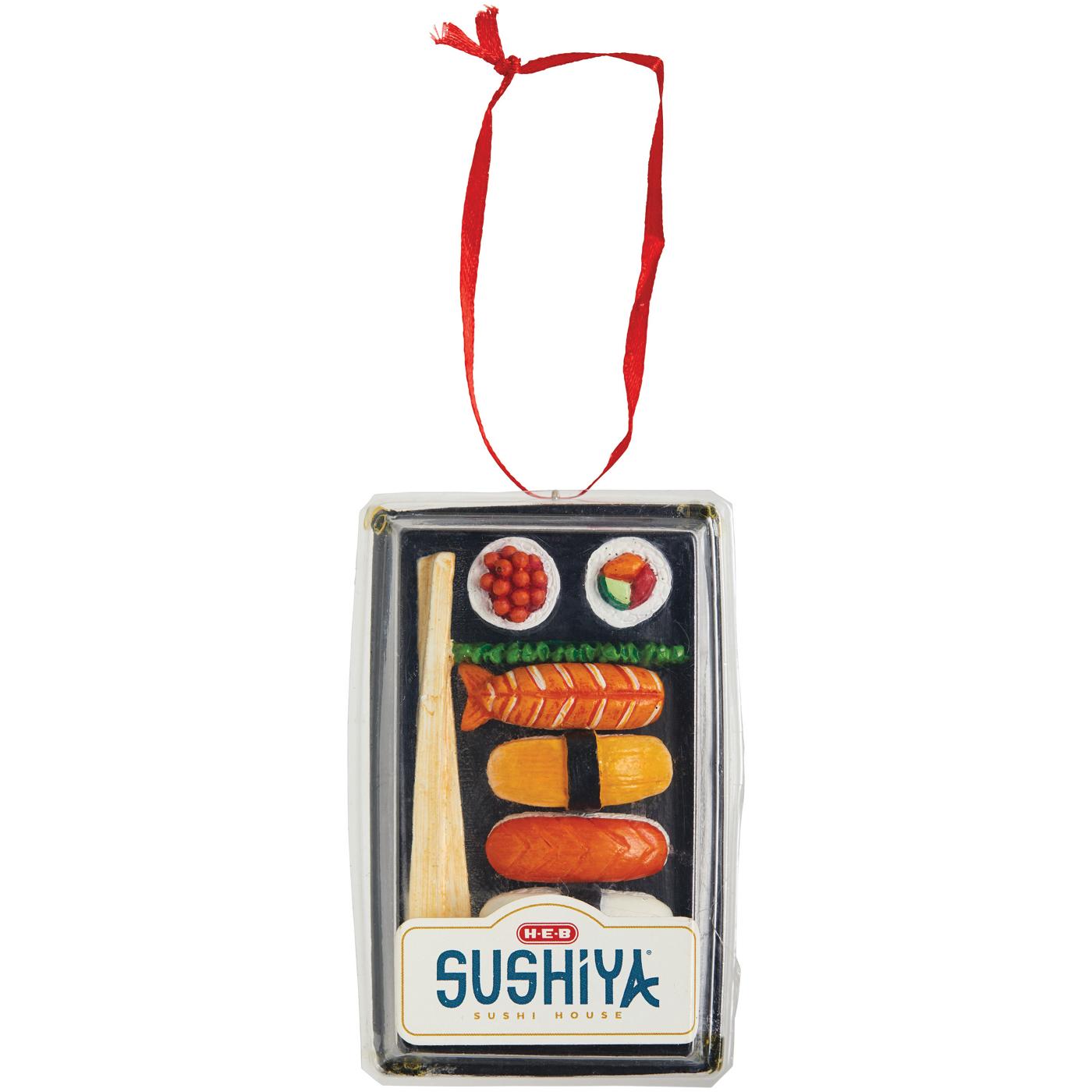 H-E-B Brand Shop Sushiya Christmas Ornament; image 1 of 2