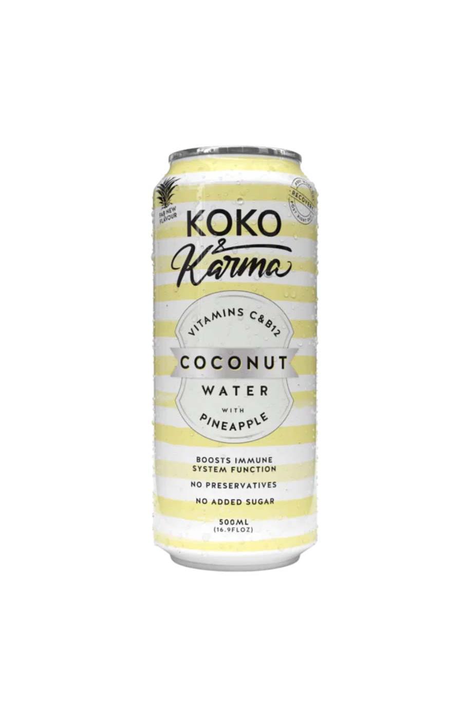 Koko & Karma Vitamin C & Pineapple Coconut Water 4 pk Cans; image 2 of 2