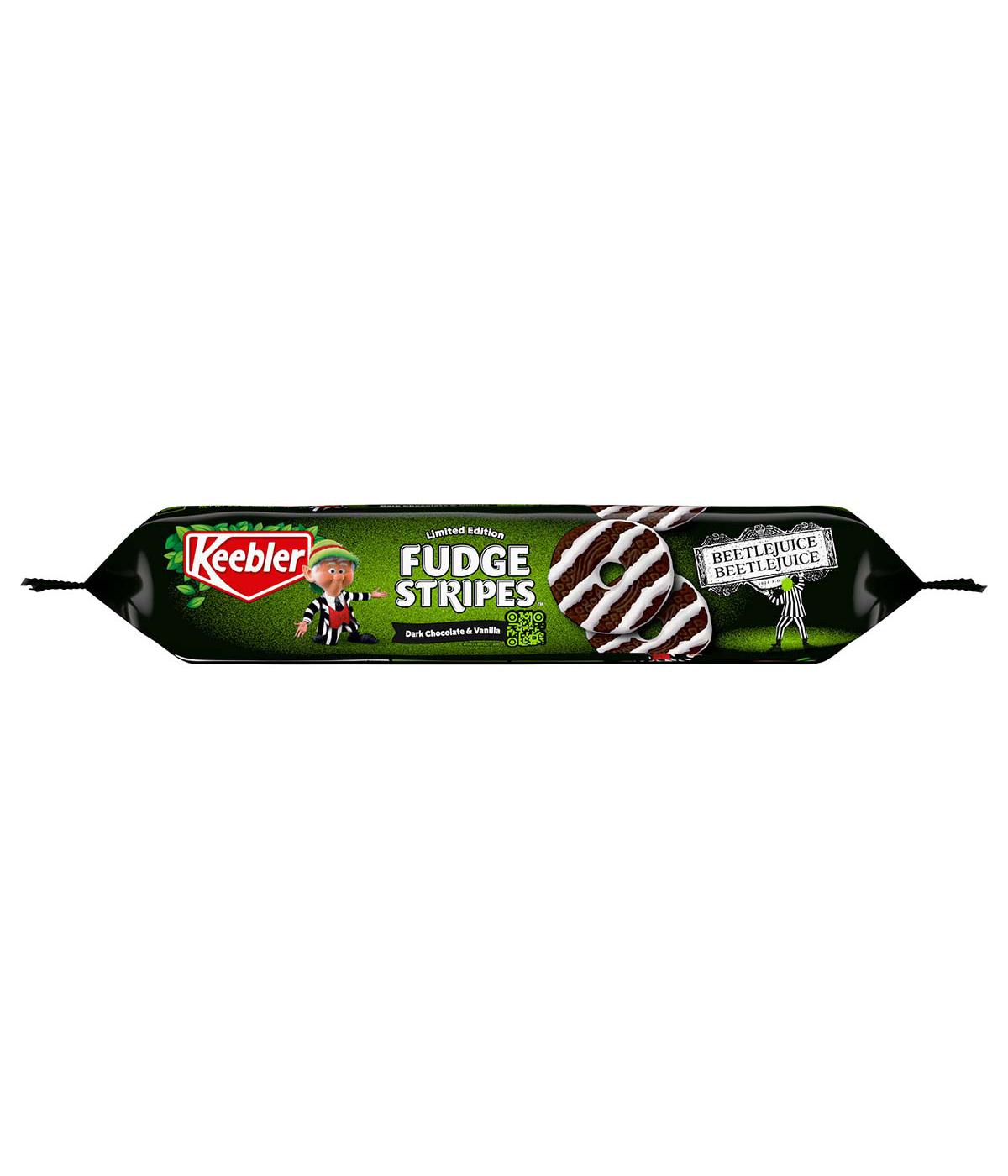 Keebler Limited Editioin Beetlejuice Fudge Stripe Cookies; image 3 of 3