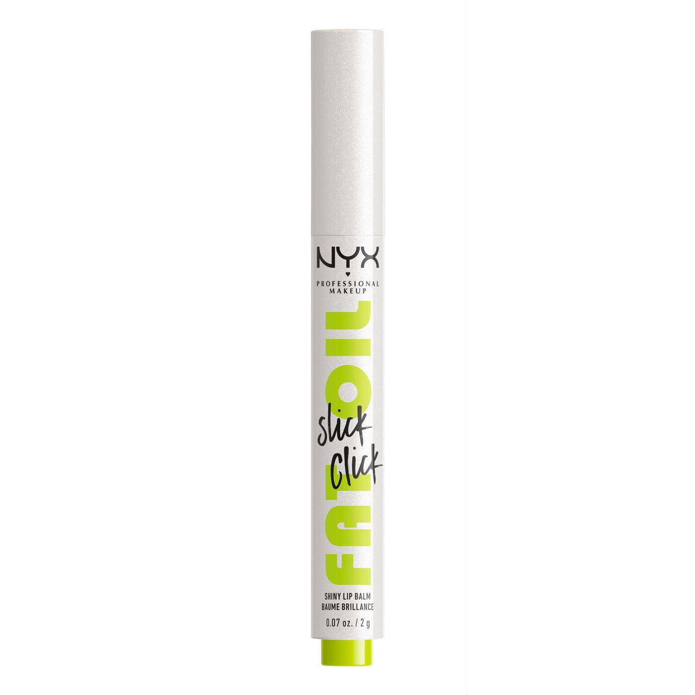 NYX Fat Oil Slick Click Shiny Lip Balm - Main Character; image 1 of 5