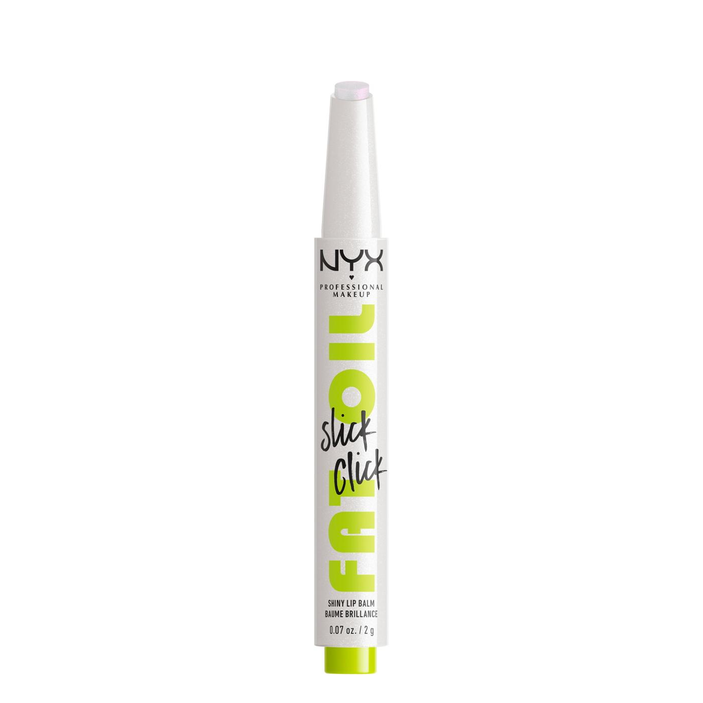 NYX Fat Oil Slick Click Shiny Lip Balm - Main Character; image 4 of 5