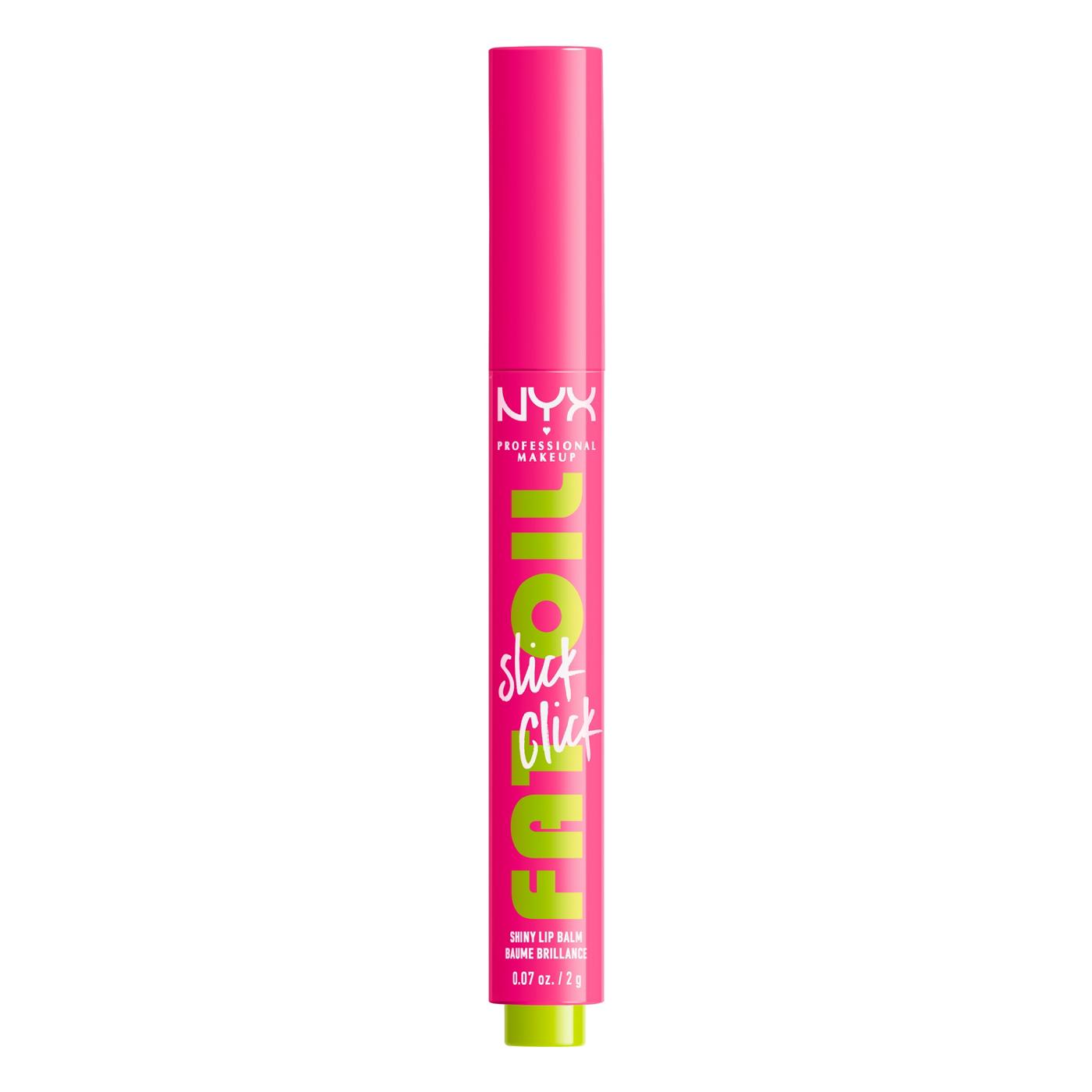 NYX Fat Oil Slick Click Shiny Lip Balm - Thriving; image 1 of 4