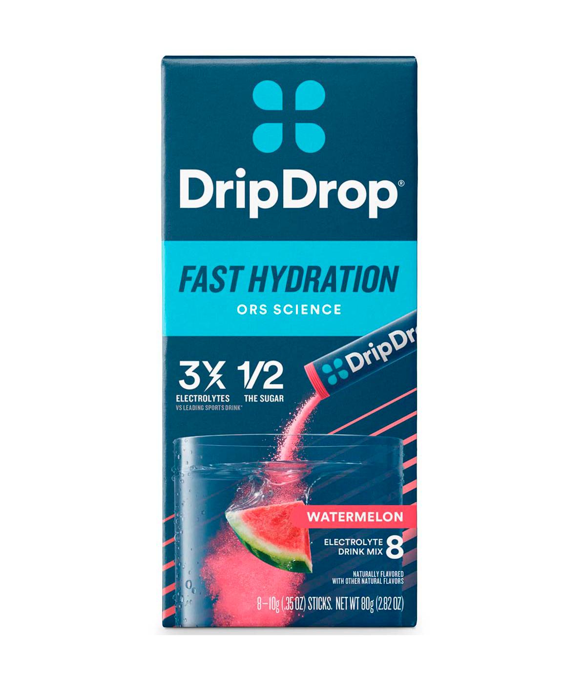 DripDrop Electrolyte Drink Mix - Watermelon ; image 1 of 4