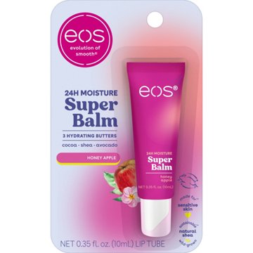 eos 24H Moisture Super Balm - Honey Apple, 0.35 oz