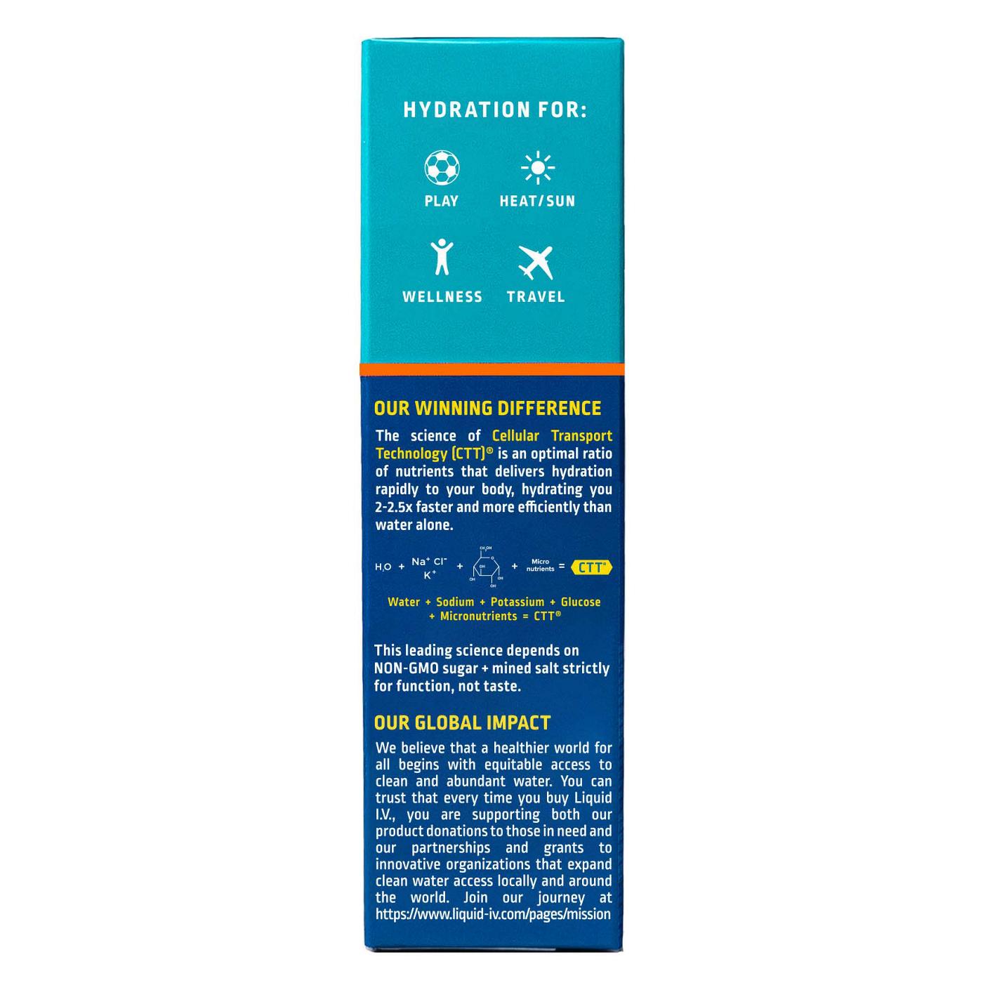 Liquid I.V. For Kids Hydration Multiplier Electrolyte Drink Mix - Tropical Punch; image 4 of 4