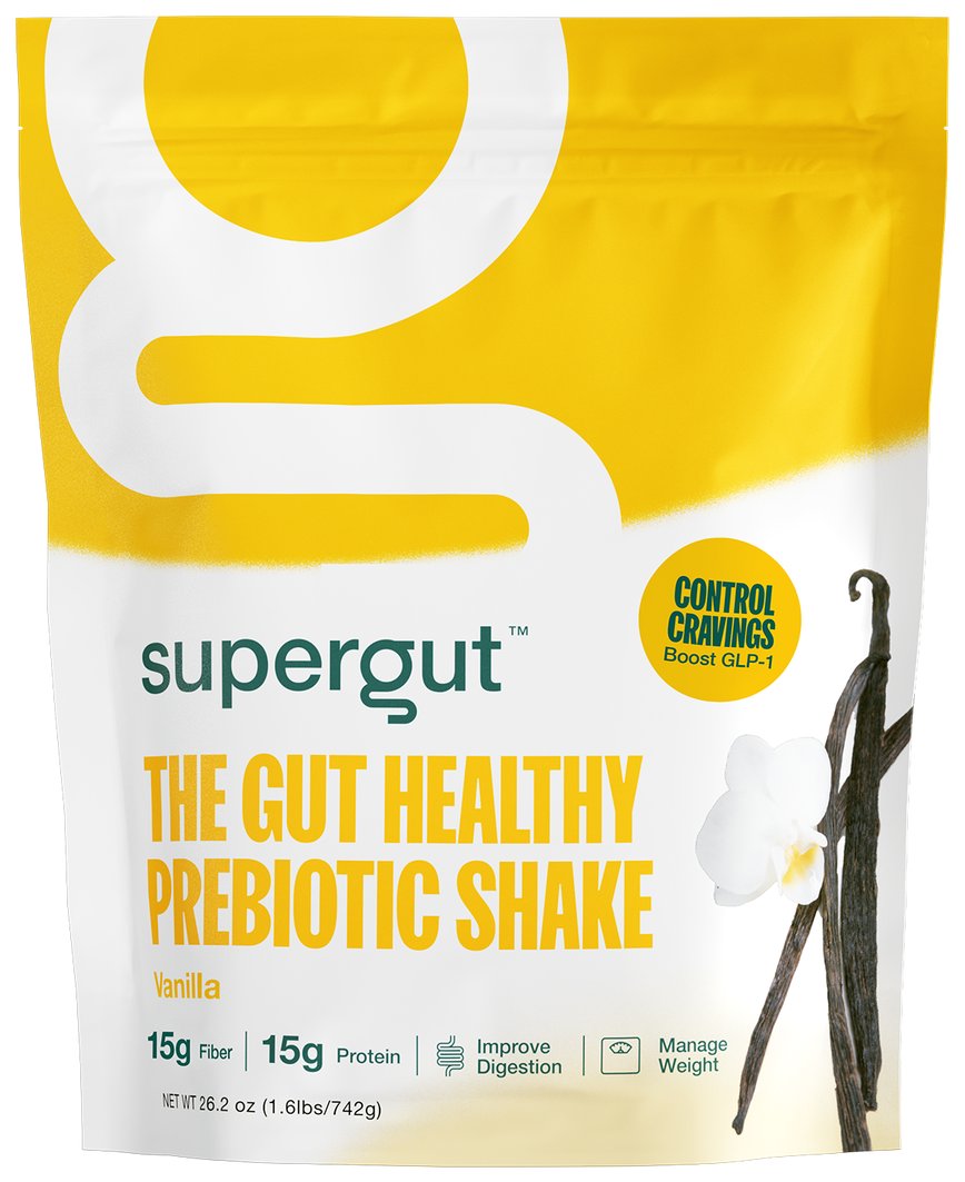 Supergut The Gut Healthy Prebiotic Shake - Vanilla, 26.2 oz