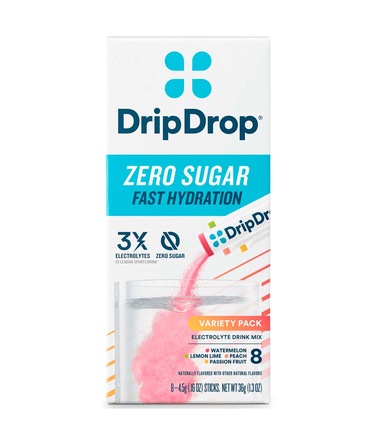 DripDrop Zero Sugar Electrolyte Drink Mix - Variety Pack; image 1 of 4