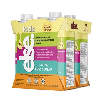 Else Plant-Powered Complete Nutrition Shake 4 pk - Vanilla, 8 oz