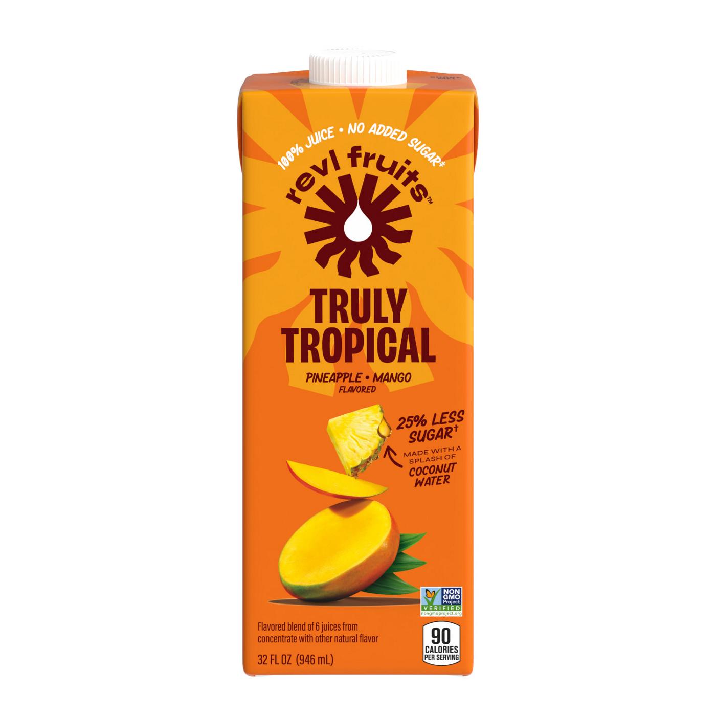 Revl Fruits Truly Tropical Juice Drink; image 1 of 5