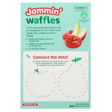 Beech-Nut Jammin' Waffles - Pear Raspberry
