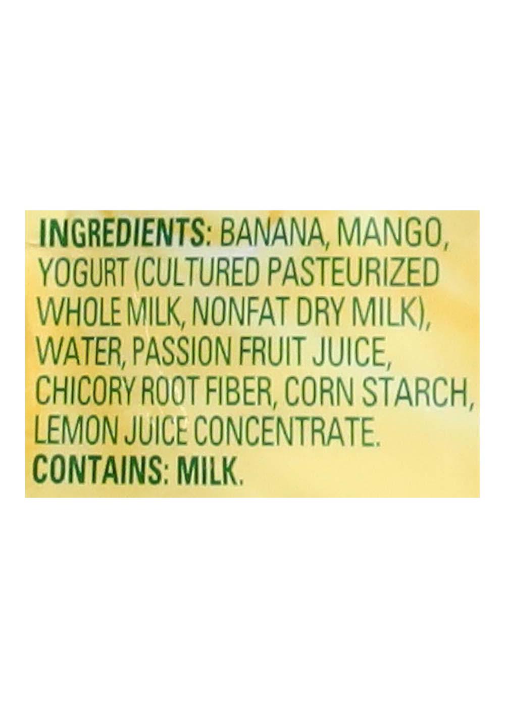 Beech-Nut Smoothie + Prebiotics Pouches - Banana, Mango, Passion Fruit & Yogurt; image 4 of 4