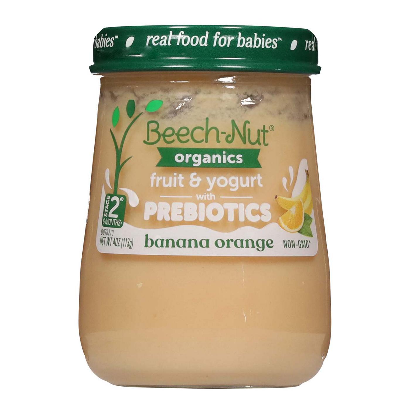 Beech-Nut Organics Stage 2 with Prebiotics Baby Food - Banana Orange; image 1 of 2