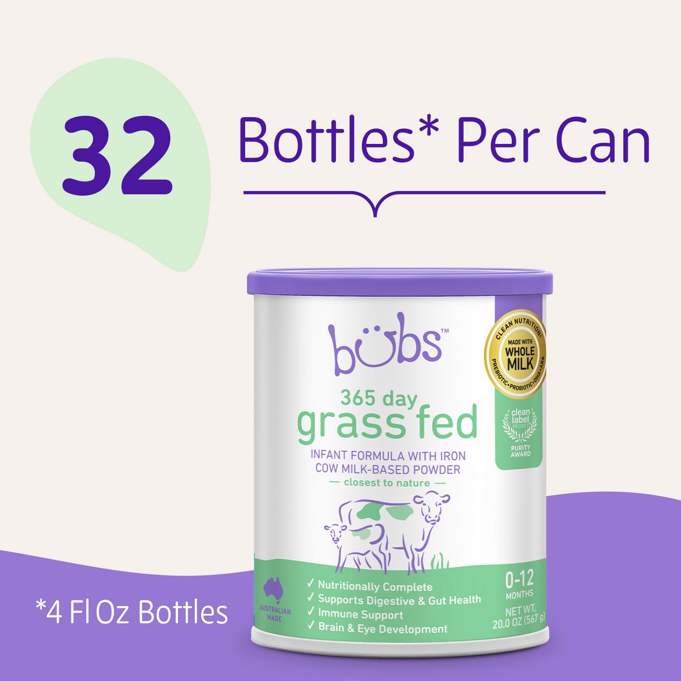 Bubs 365 Day Grass Fed Cow Milk- Based Infant Formula; image 3 of 13