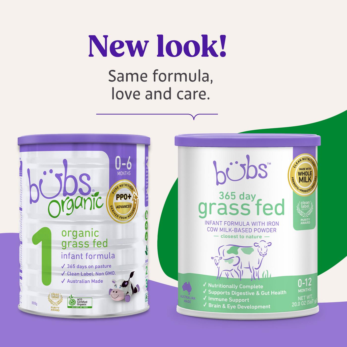 Bubs 365 Day Grass Fed Cow Milk- Based Infant Formula; image 9 of 13