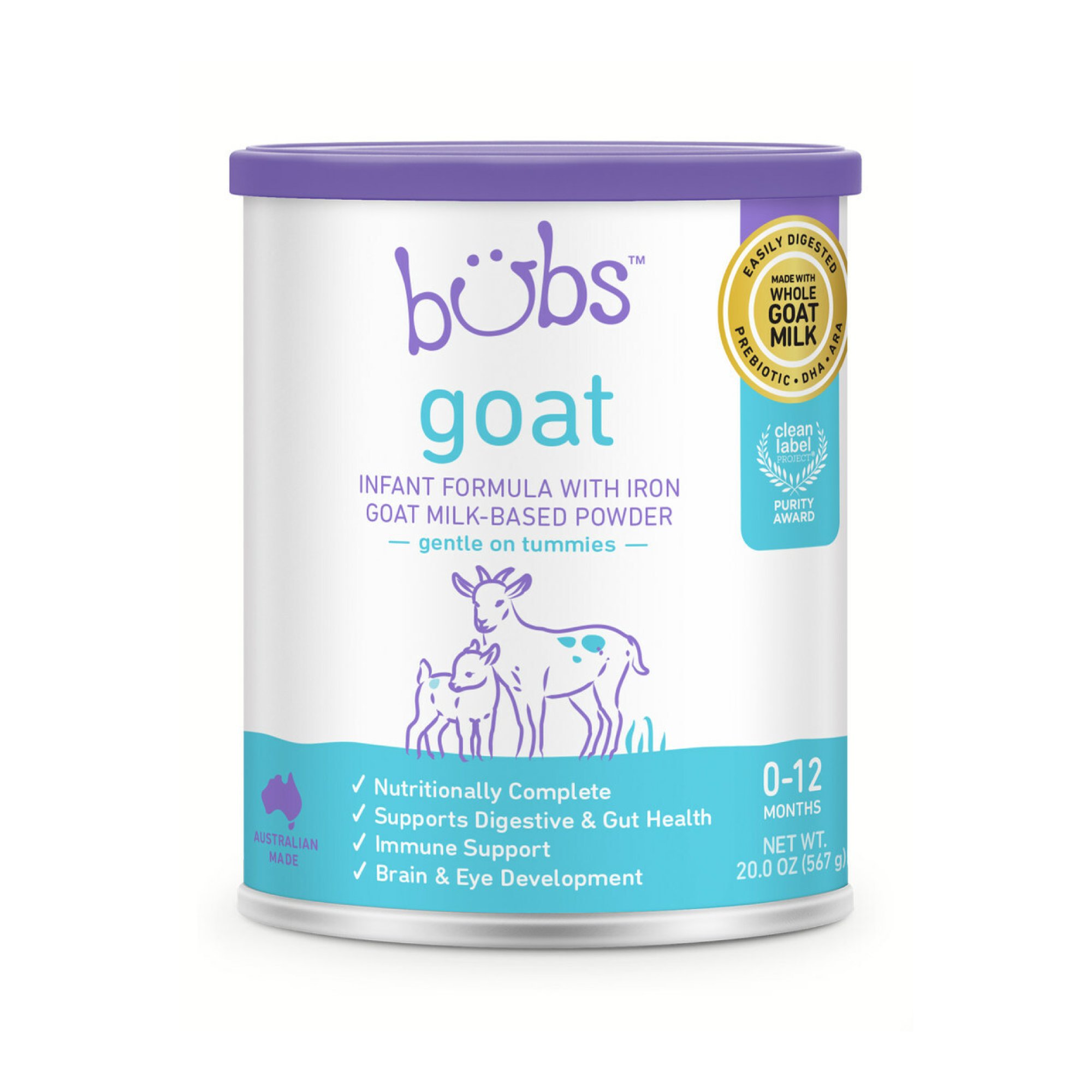 Bubs Goat Milk-Based Powder Infant Formula - Shop Formula at H-E-B