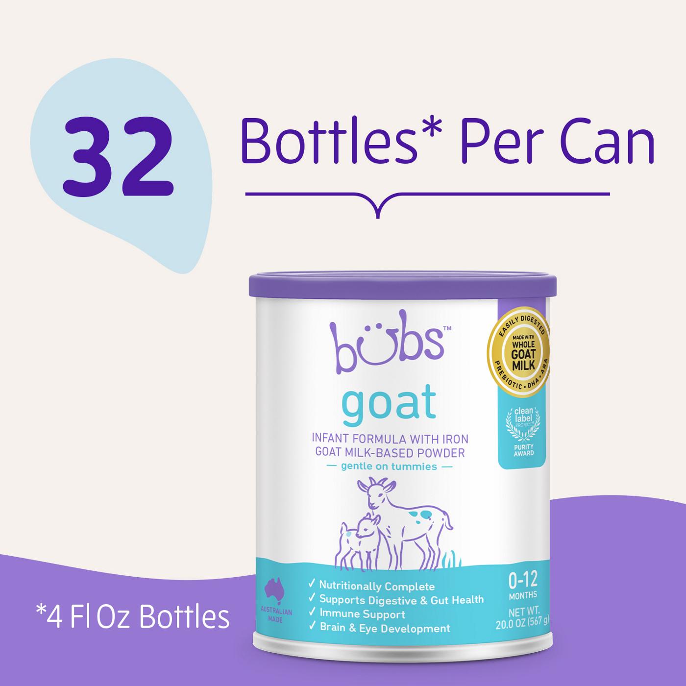 Bubs Goat Milk-Based Powder Infant Formula; image 3 of 13