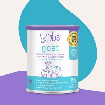 Bubs Goat Milk-Based Powder Infant Formula, 20 oz